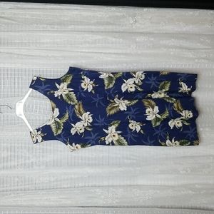 2/$25 or 3/$30 Vintage 90's Ky's Floral Print Sleeveless Dress Sz2XL